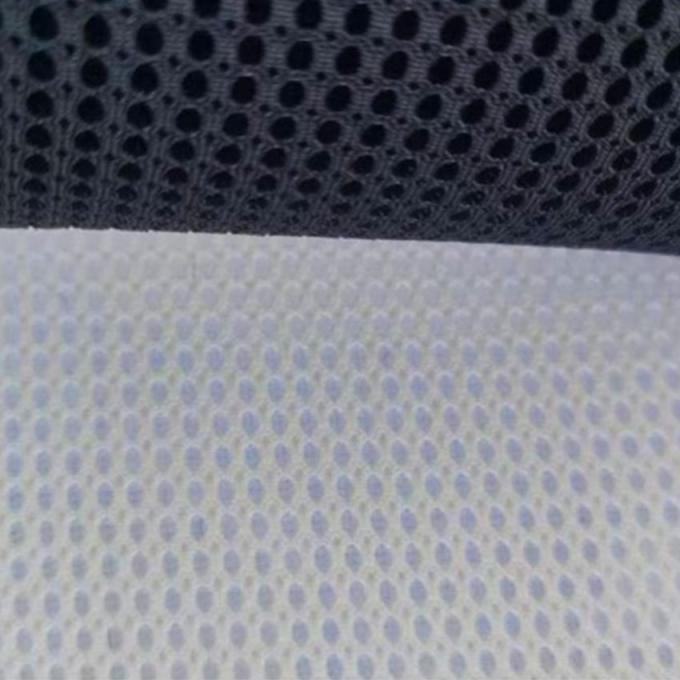 3D الحياكة النسيج البوليستر الشبكة تنفس 3mm 280gsm للأنيسكس 5