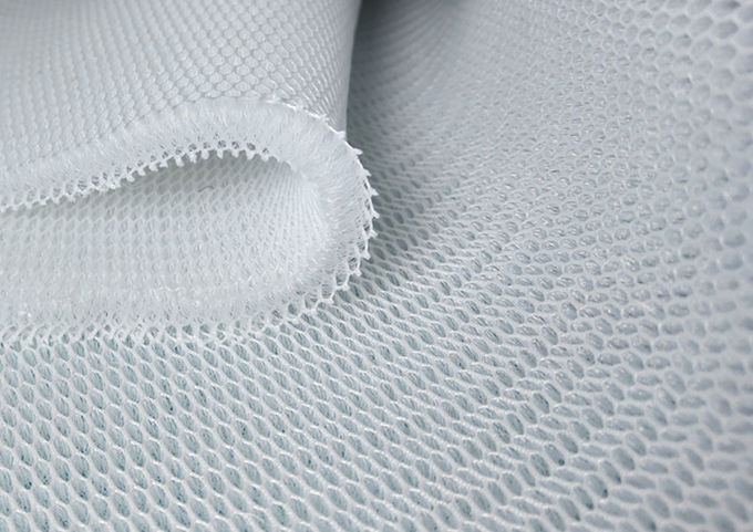 الذاكرة 4mm 3D الشبكة المواد البوليستر الشبكة النسيج قابلة للتنفس للغاية 0