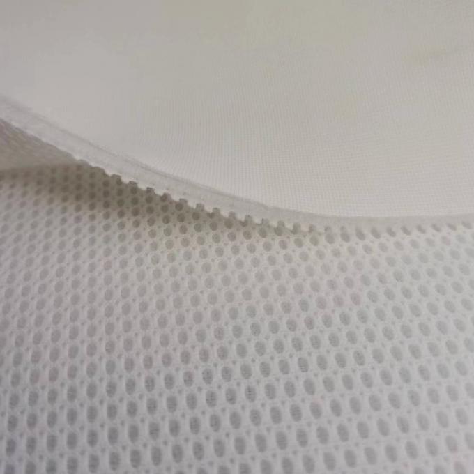 3D الحياكة النسيج البوليستر الشبكة تنفس 3mm 280gsm للأنيسكس 3