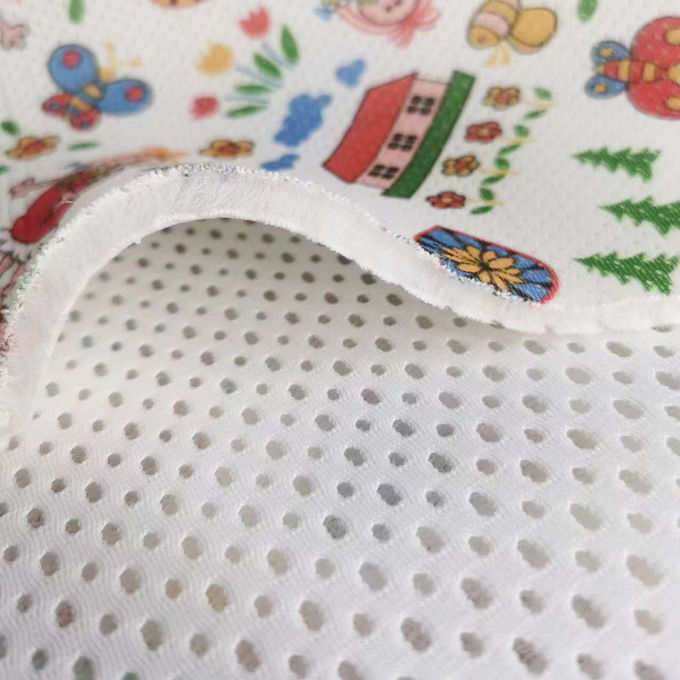 تصميم الطفل 6mm 3D Spacer Mesh 600GSM الشبكة الهوائية القابلة للتنفس للحقيبة 7