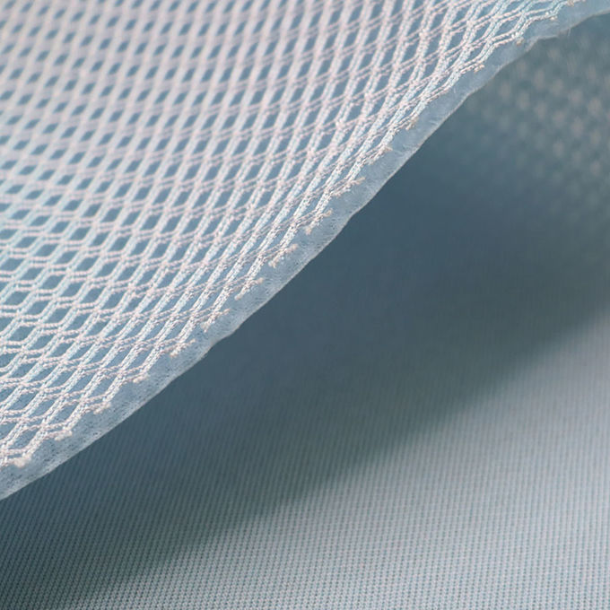 3 ملم الأحذية المادة الشبكة الهوائية الملابس الرياضية Poly Mesh Fabric 280gsm 1