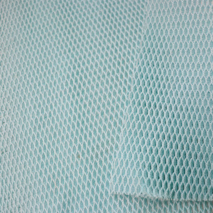 مادة الشبكة الهوائية 2mm 250GSM Tencel Airmesh 3d Spacer Mesh Fabric 0
