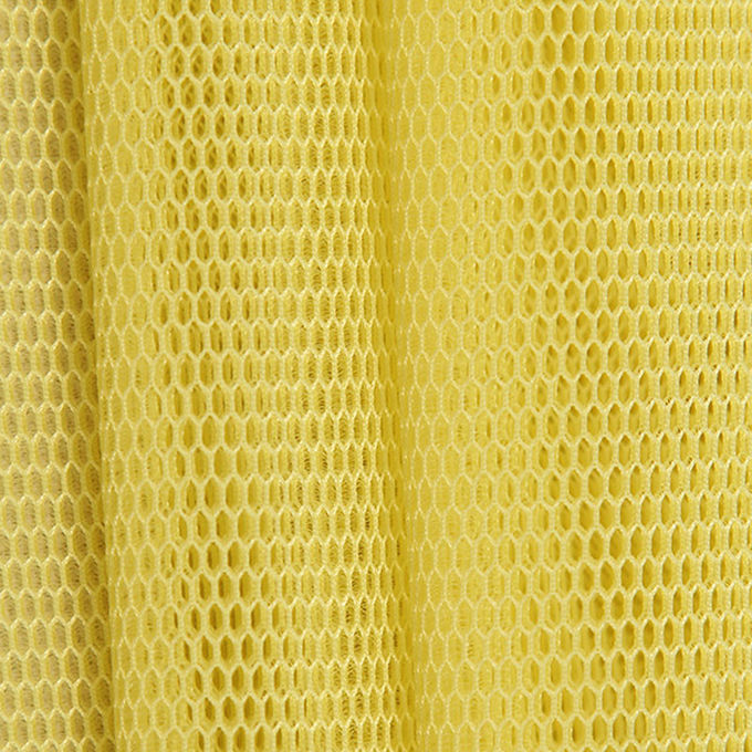 الذاكرة 4mm 3D الشبكة المواد البوليستر الشبكة النسيج قابلة للتنفس للغاية 4