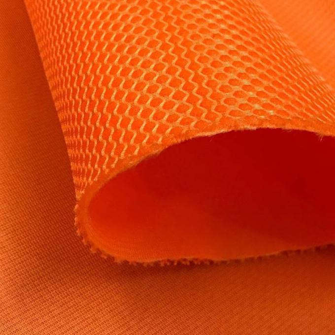 290gsm شبكة 3D المسافة القماشية الشبكة الهوائية القابلة للتنفس 250 - 430GSM 2
