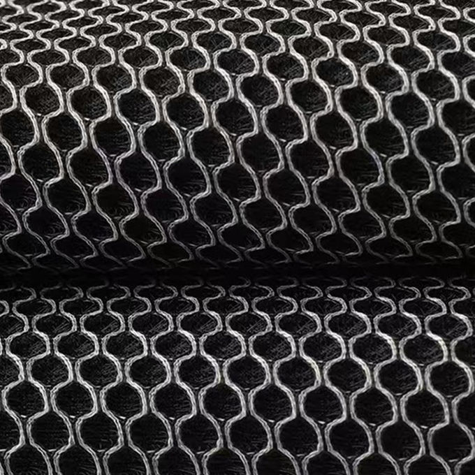 شبكة هوائية ملونة 3d شبكة هوائية نسيج قابل للنفس شبكة خيطية نسيج 3mm 2