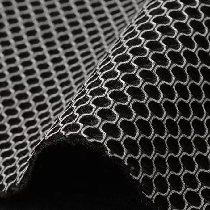 شبكة هوائية ملونة 3d شبكة هوائية نسيج قابل للنفس شبكة خيطية نسيج 3mm 1