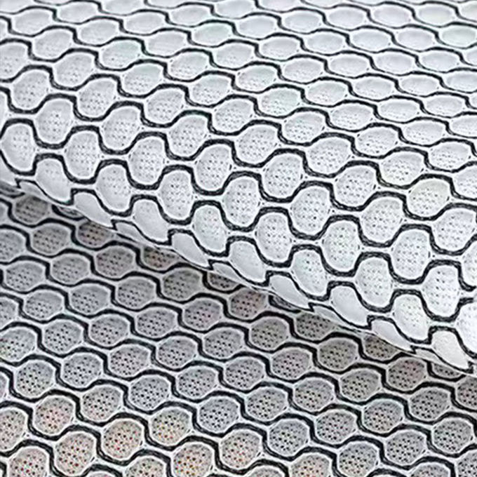 شبكة هوائية ملونة 3d شبكة هوائية نسيج قابل للنفس شبكة خيطية نسيج 3mm 0